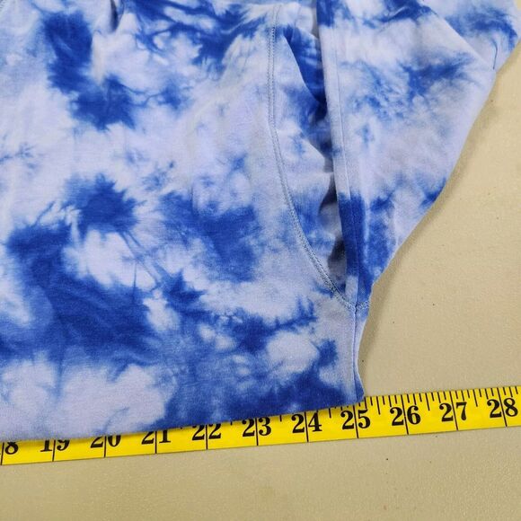 Calvin Klein Womens Athletic Top Size 2X Tie Die Hippie Gypsy Retro Athaleisure - Picture 8 of 12